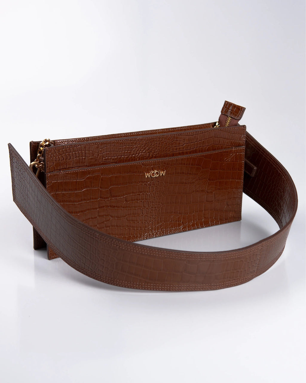 Bolsa Média Margô Couro Ambar WOOW