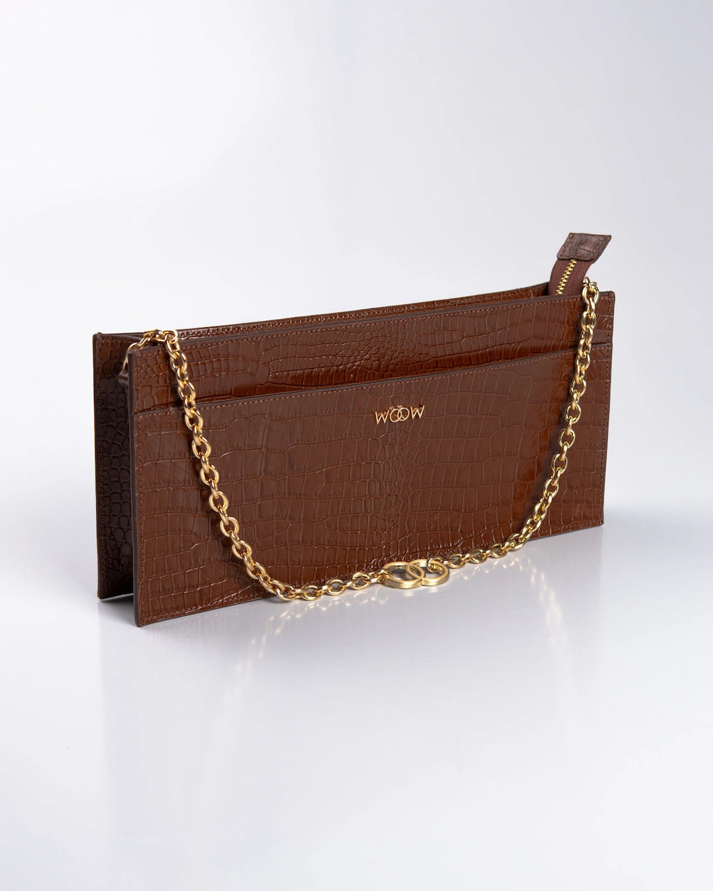 Bolsa Média Margô Couro Ambar WOOW