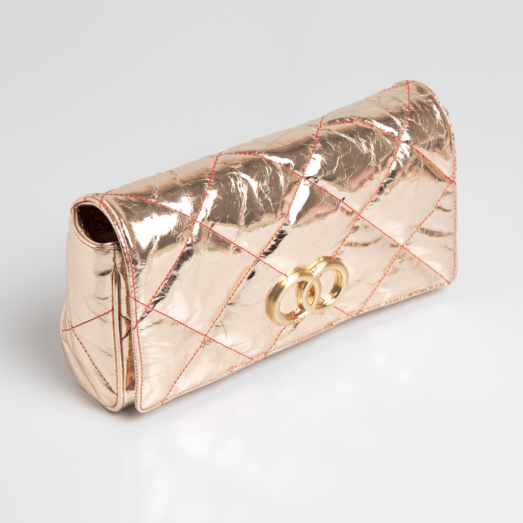 Bolsa Serena em Old Spechio Champagne WOOW