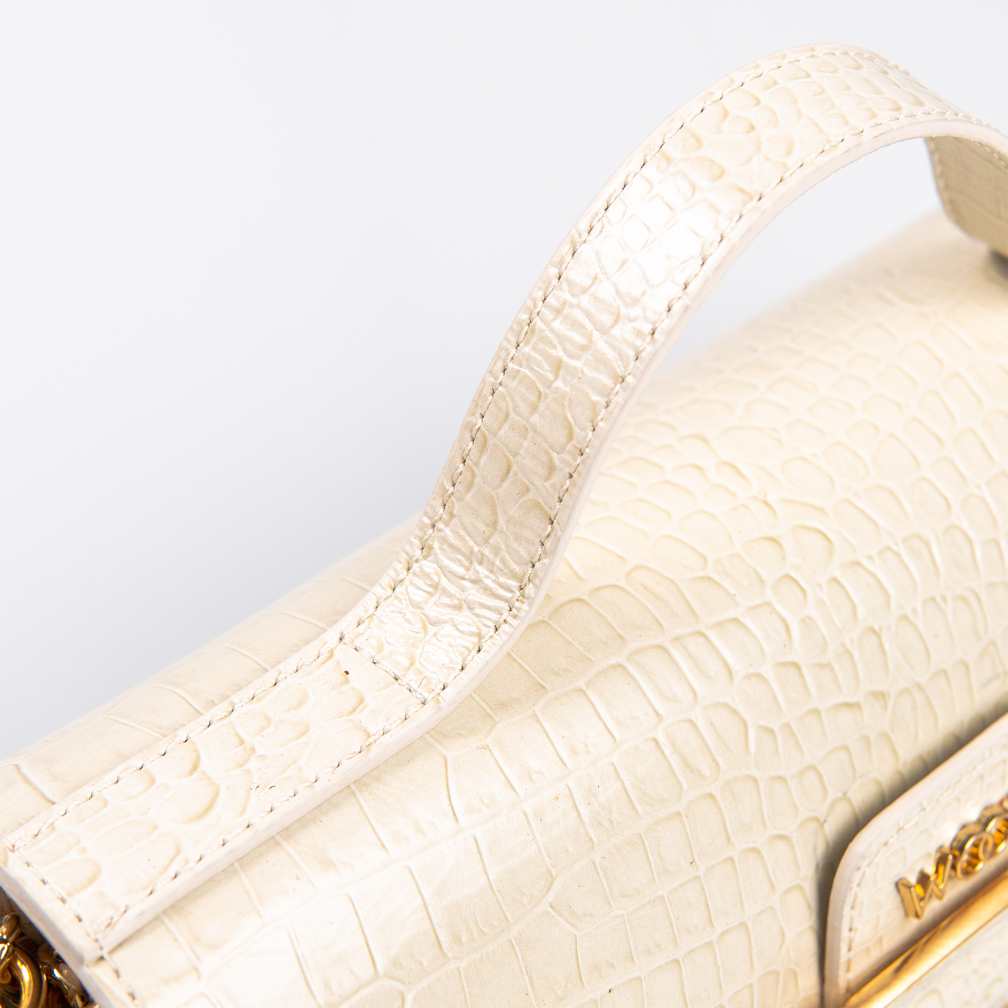 Bolsa Charlote Couro Croco WOOW