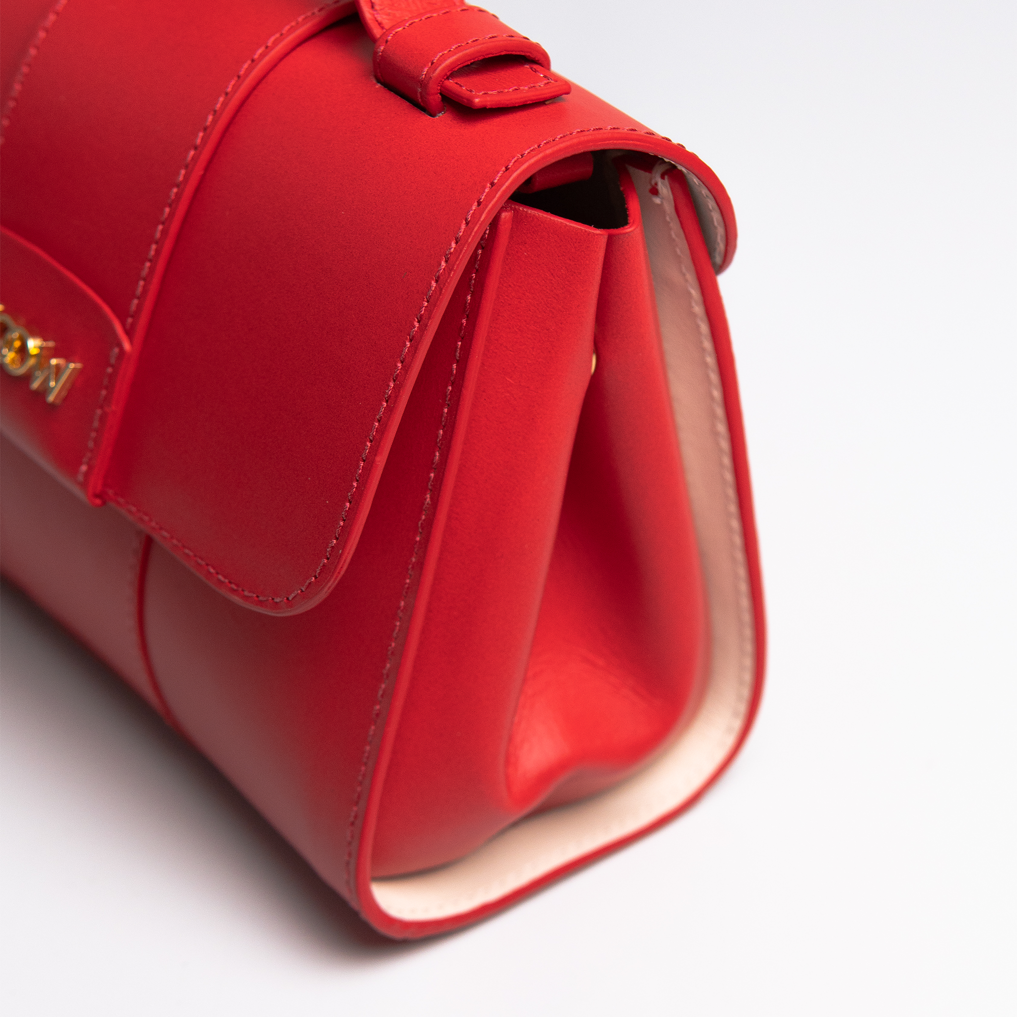 Bolsa Mini Aurora couro gloss WOOW