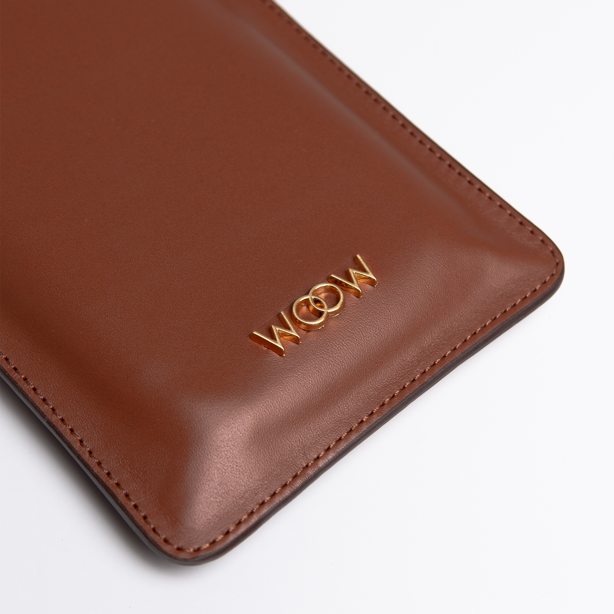 Bolsa porta celular Marina couro Ambar WOOW