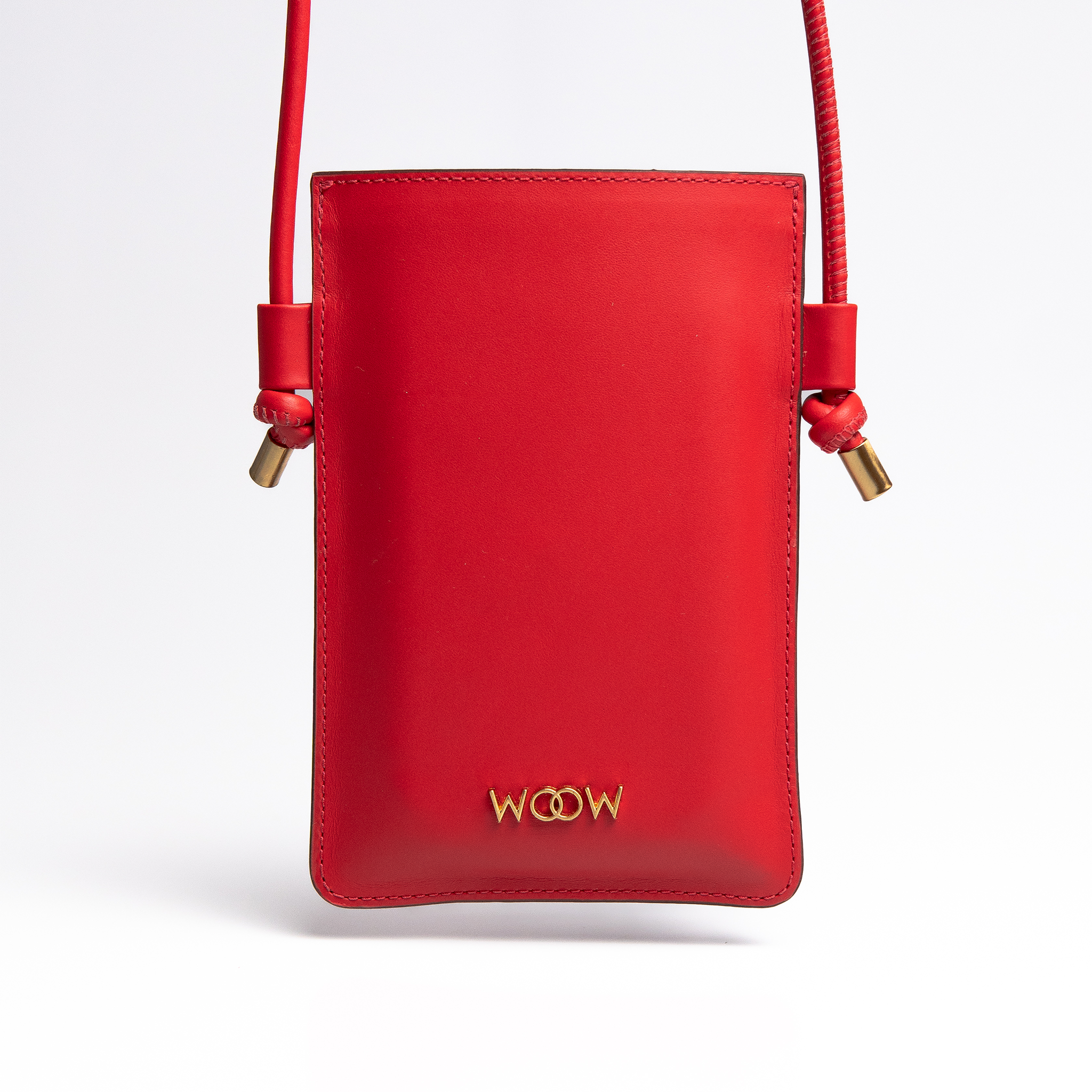 Bolsa porta celular Marina couro Gloss WOOW