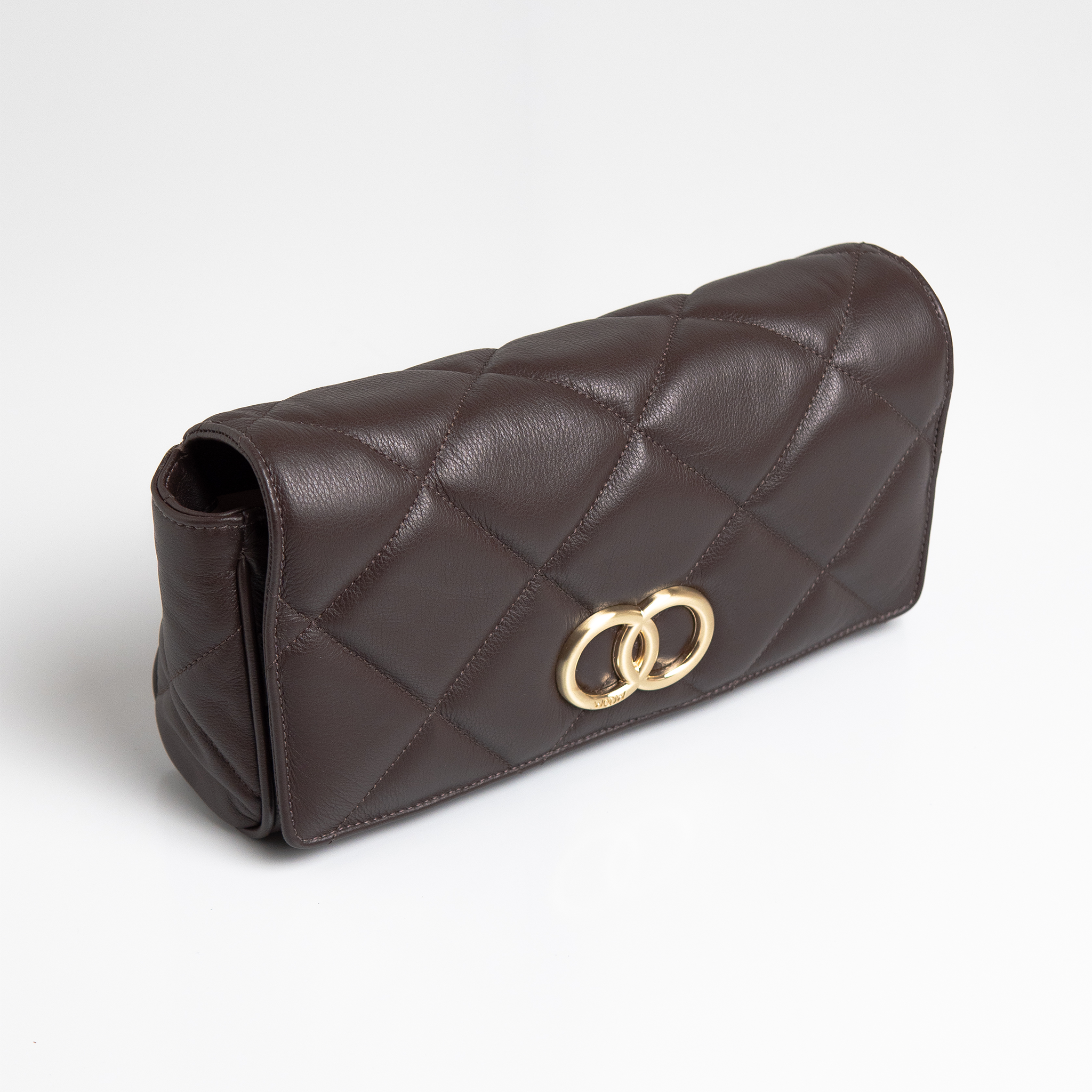 Bolsa Serena em Napa Gaja Off Preta WOOW