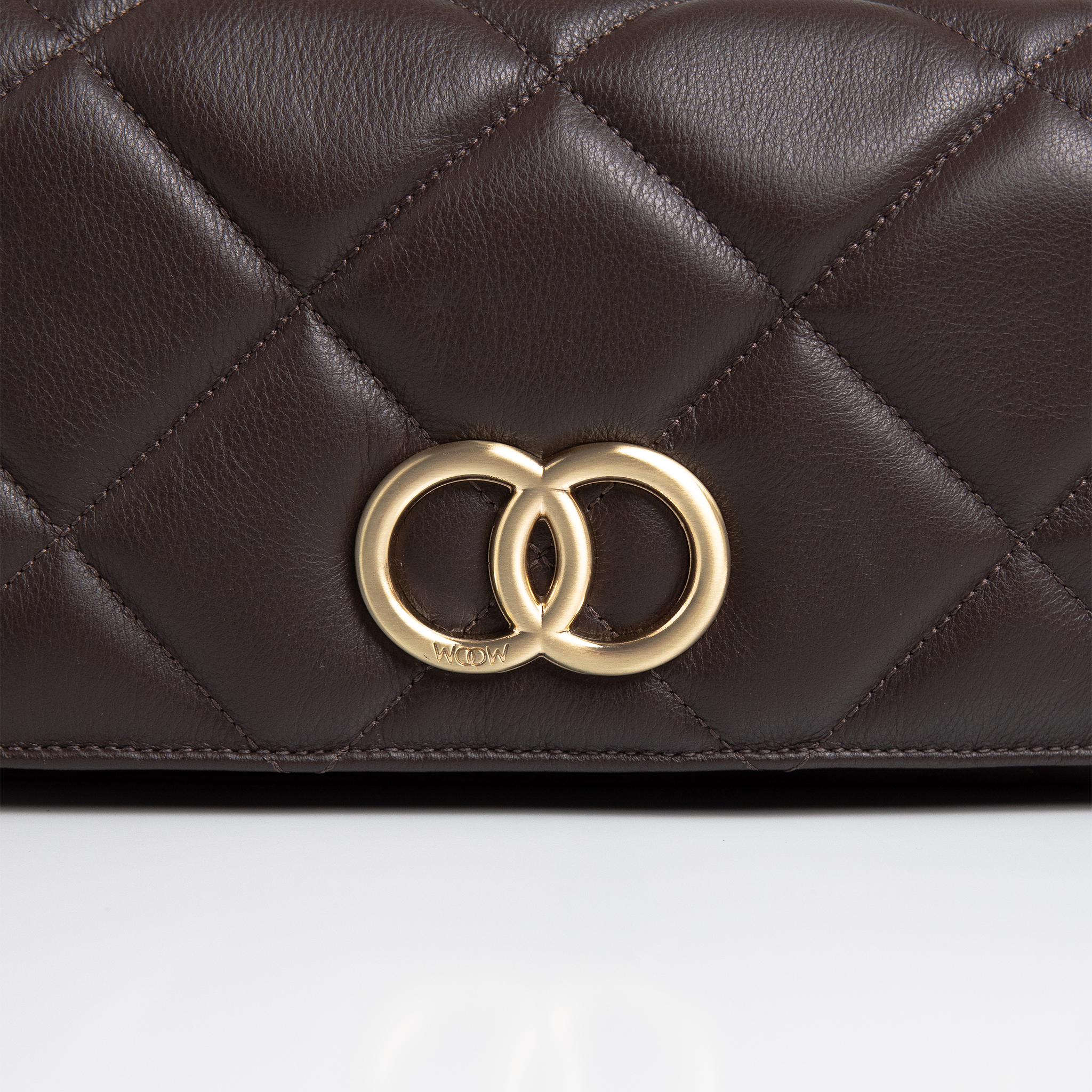 Bolsa Serena em Napa Gaja Off Preta WOOW