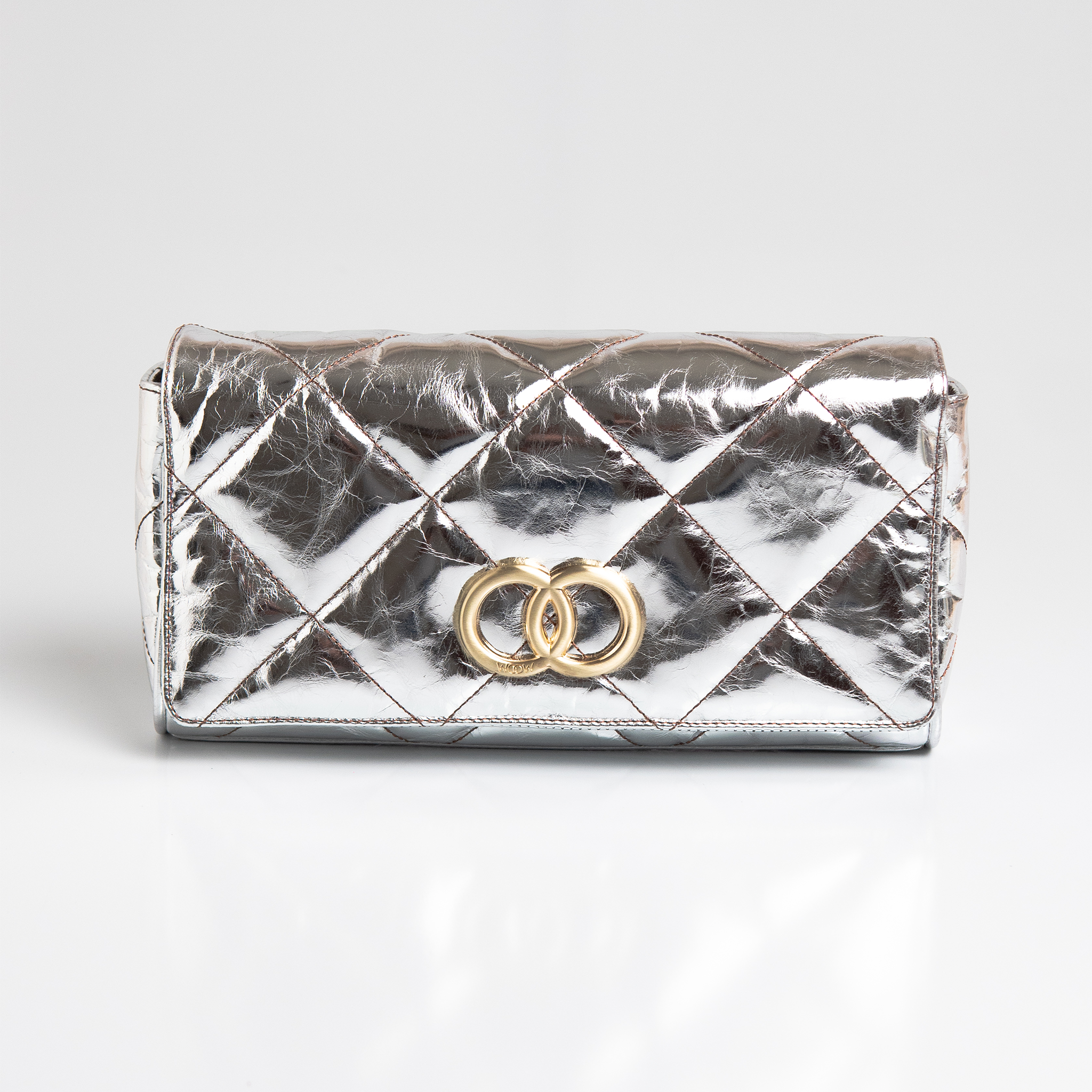 Bolsa Serena em Old Spechio Silver WOOW