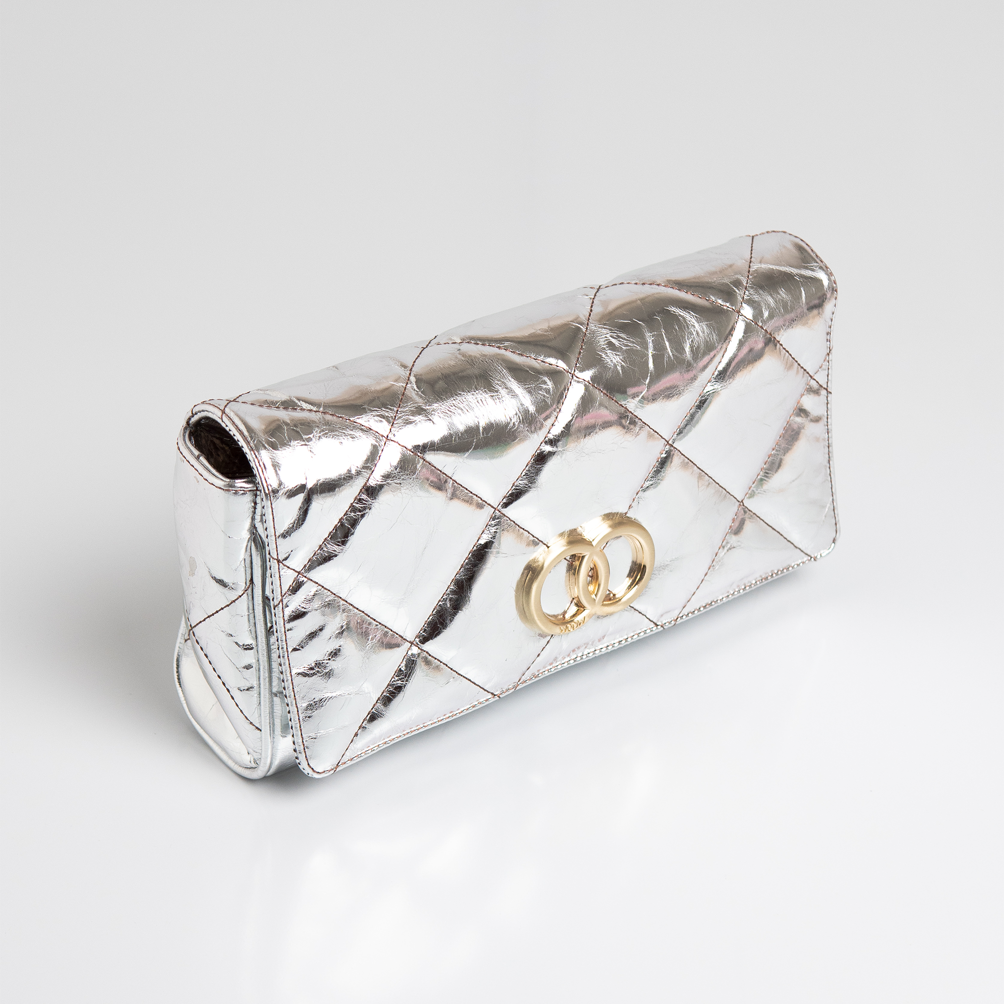 Bolsa Serena em Old Spechio Silver WOOW