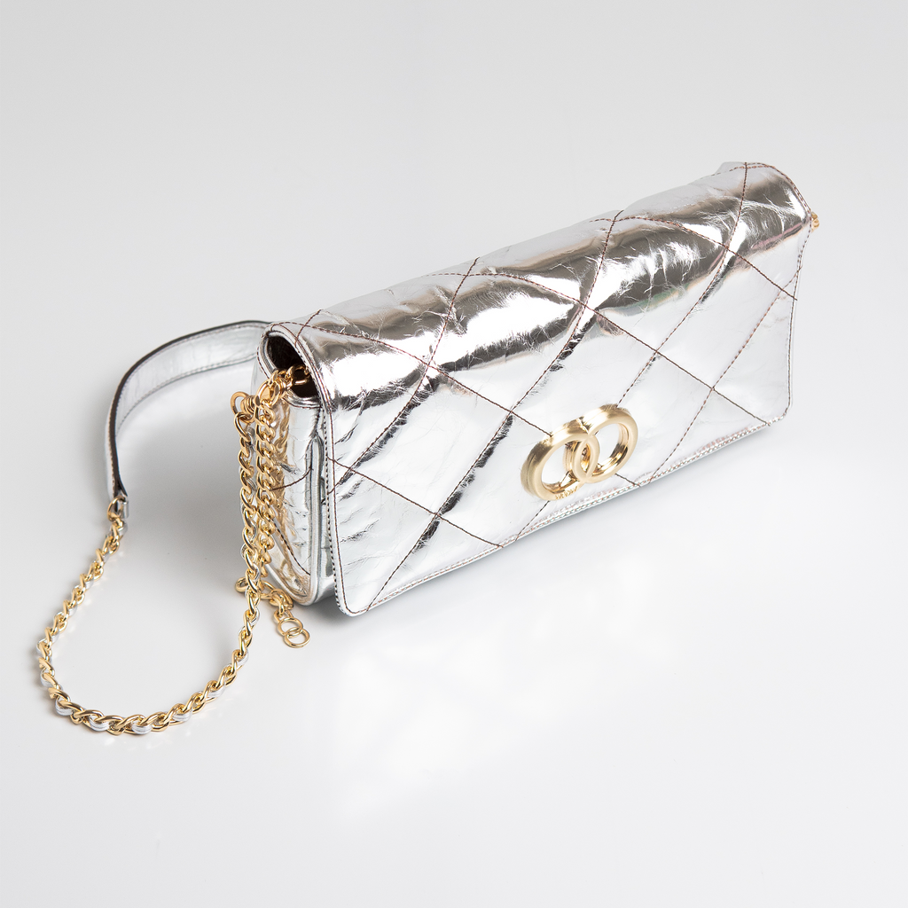 Bolsa Serena em Old Spechio Silver WOOW