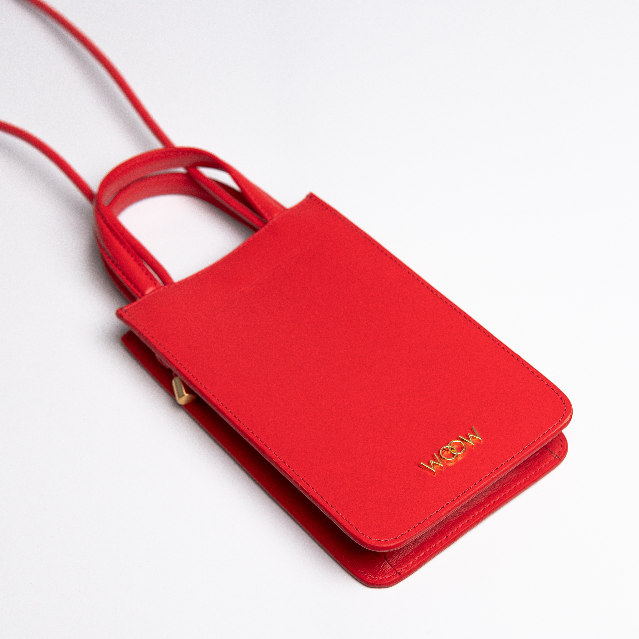 Bolsa porta celular Luna couro gloss WOOW