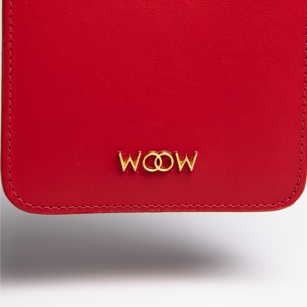Bolsa porta celular Luna couro gloss WOOW
