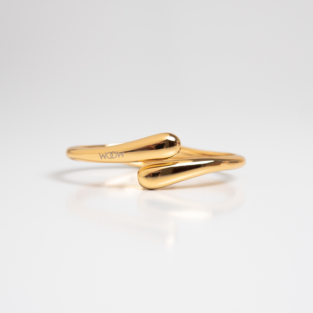 Bracelete Sia Fino Dourado Pontas Soltas WOOW