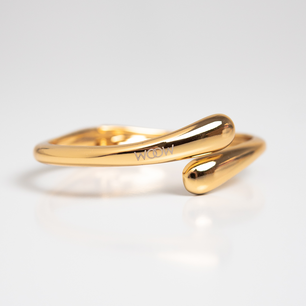 Bracelete Sia Fino Dourado Pontas Soltas WOOW