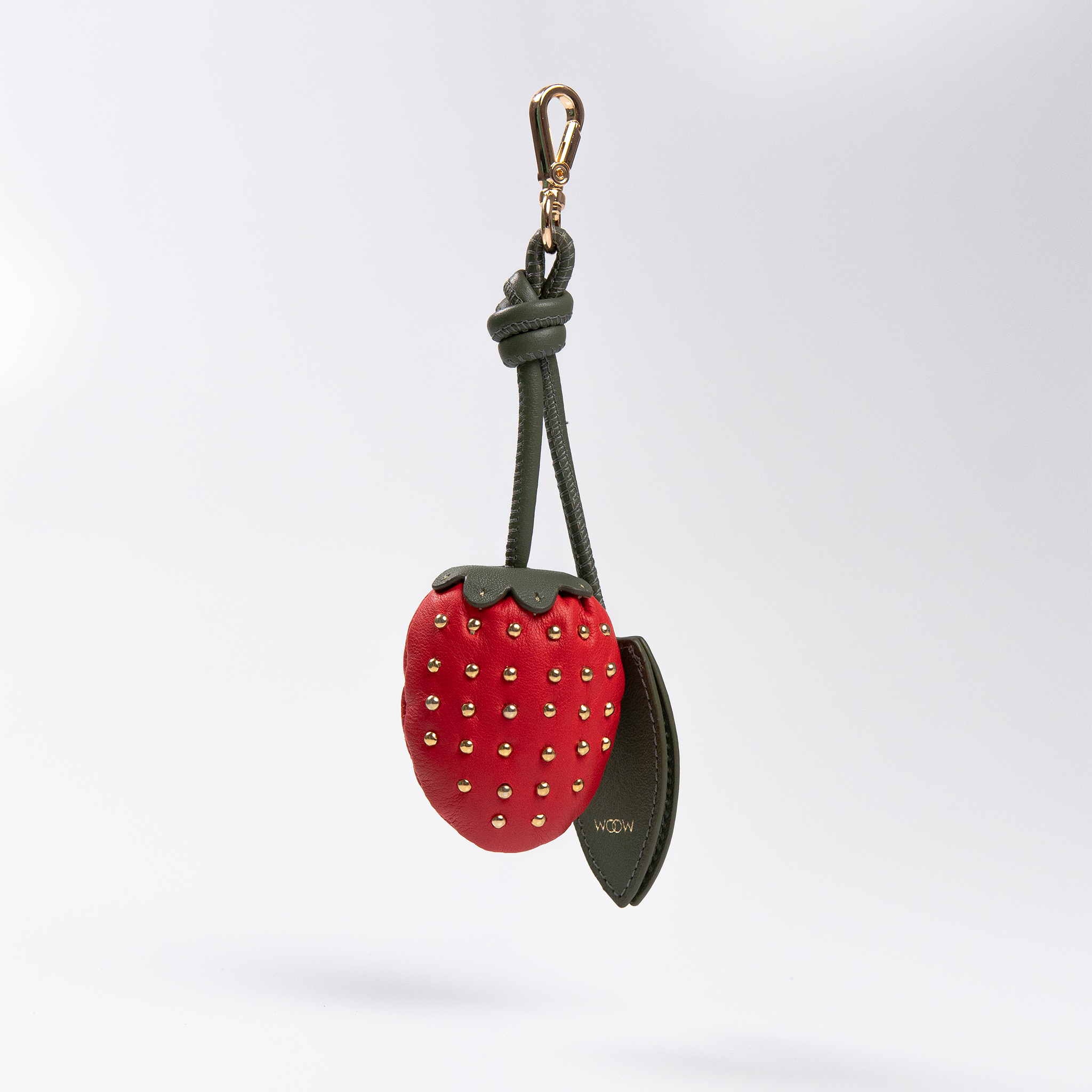 Chaveiro Manu Morango Cravejado WOOW