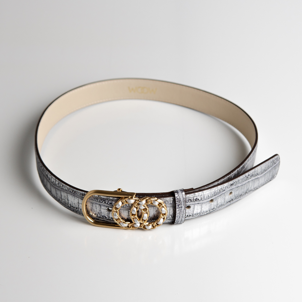 Cinto Celine Silver WOOW