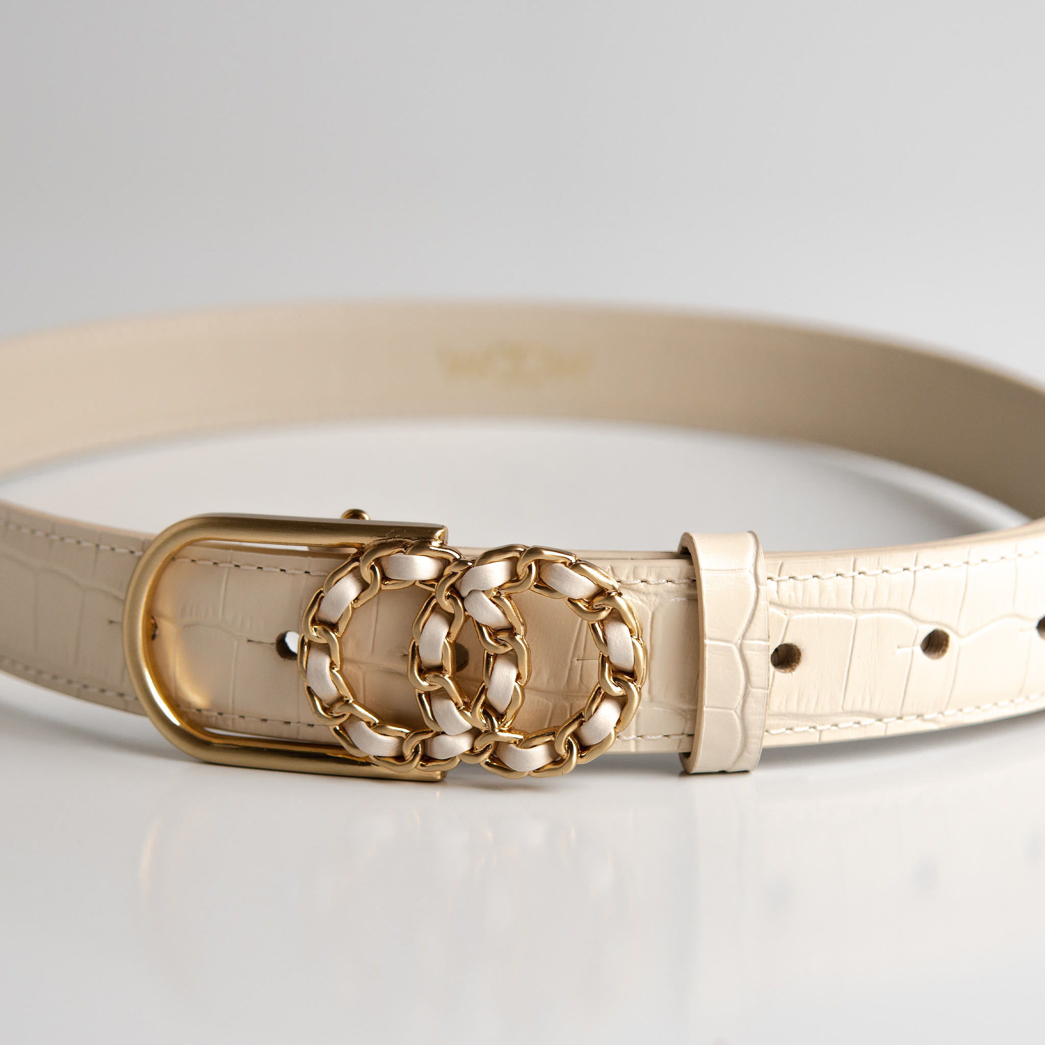 Cinto Celine Off White WOOW