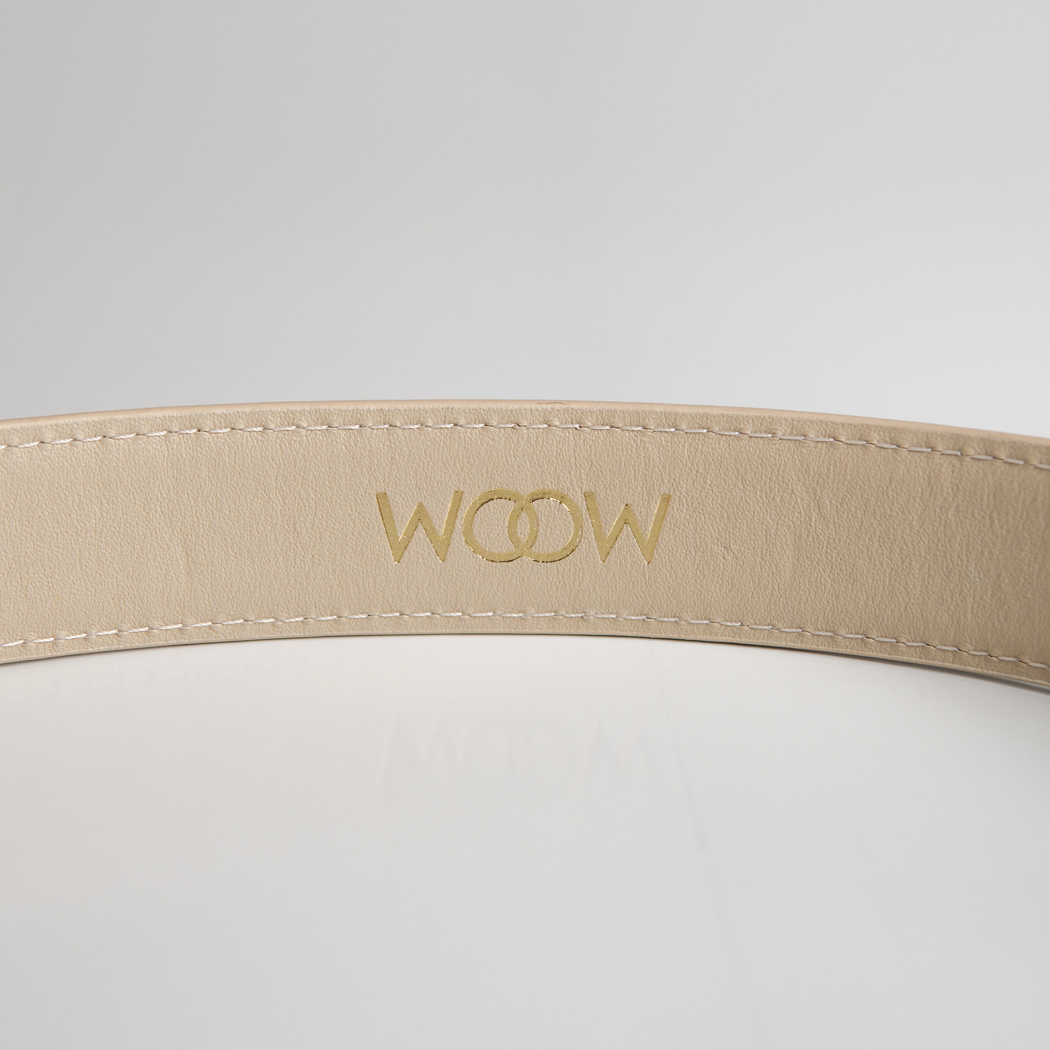 Cinto Celine Off White WOOW