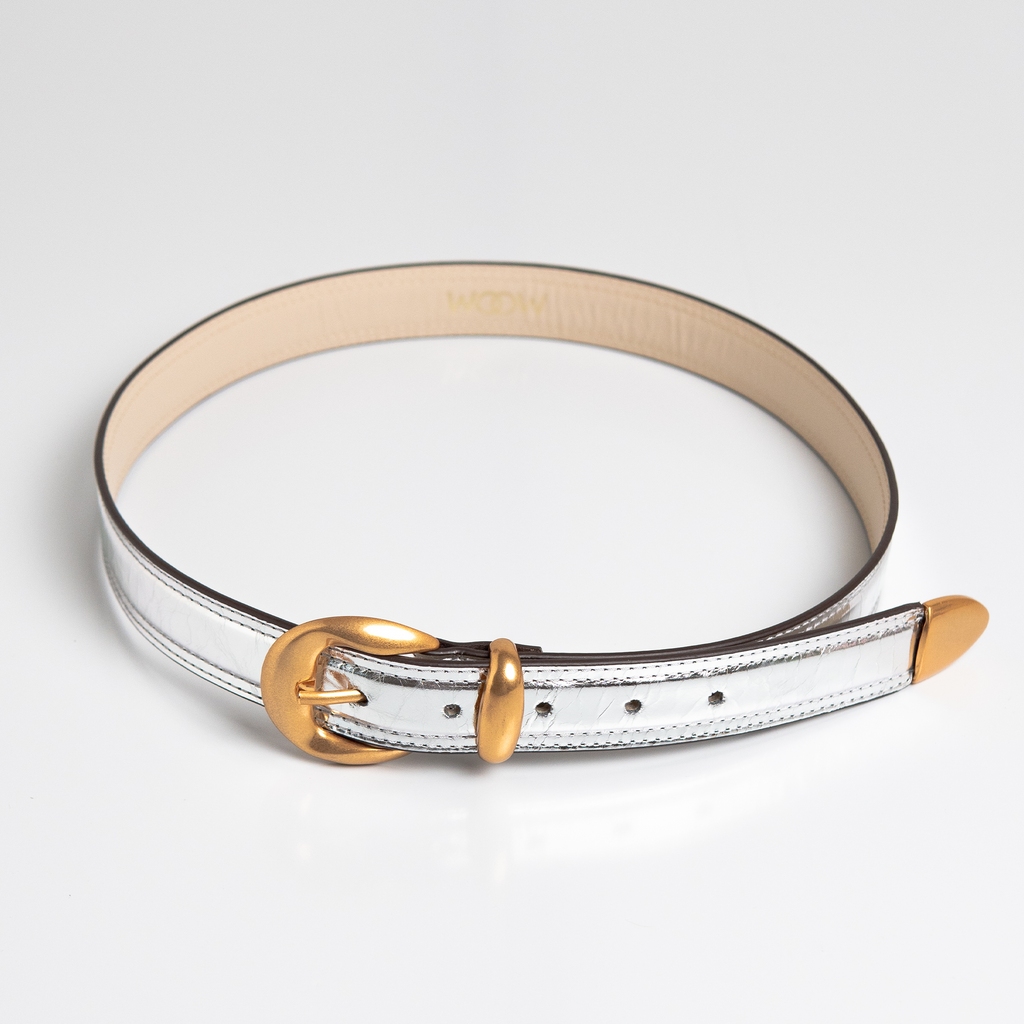 Cinto Valentina Silver WOOW