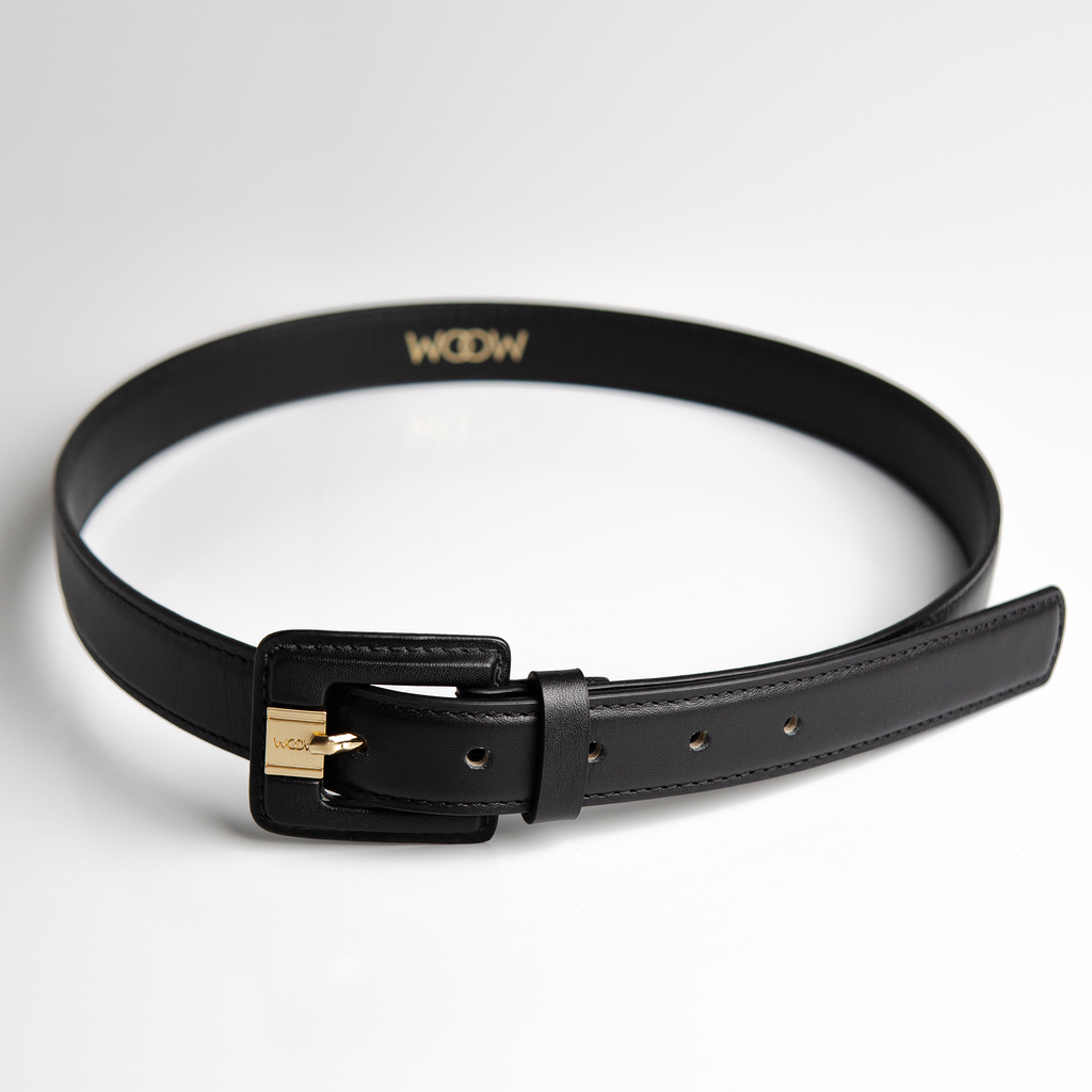 Cinto Eva fivela couro WOOW