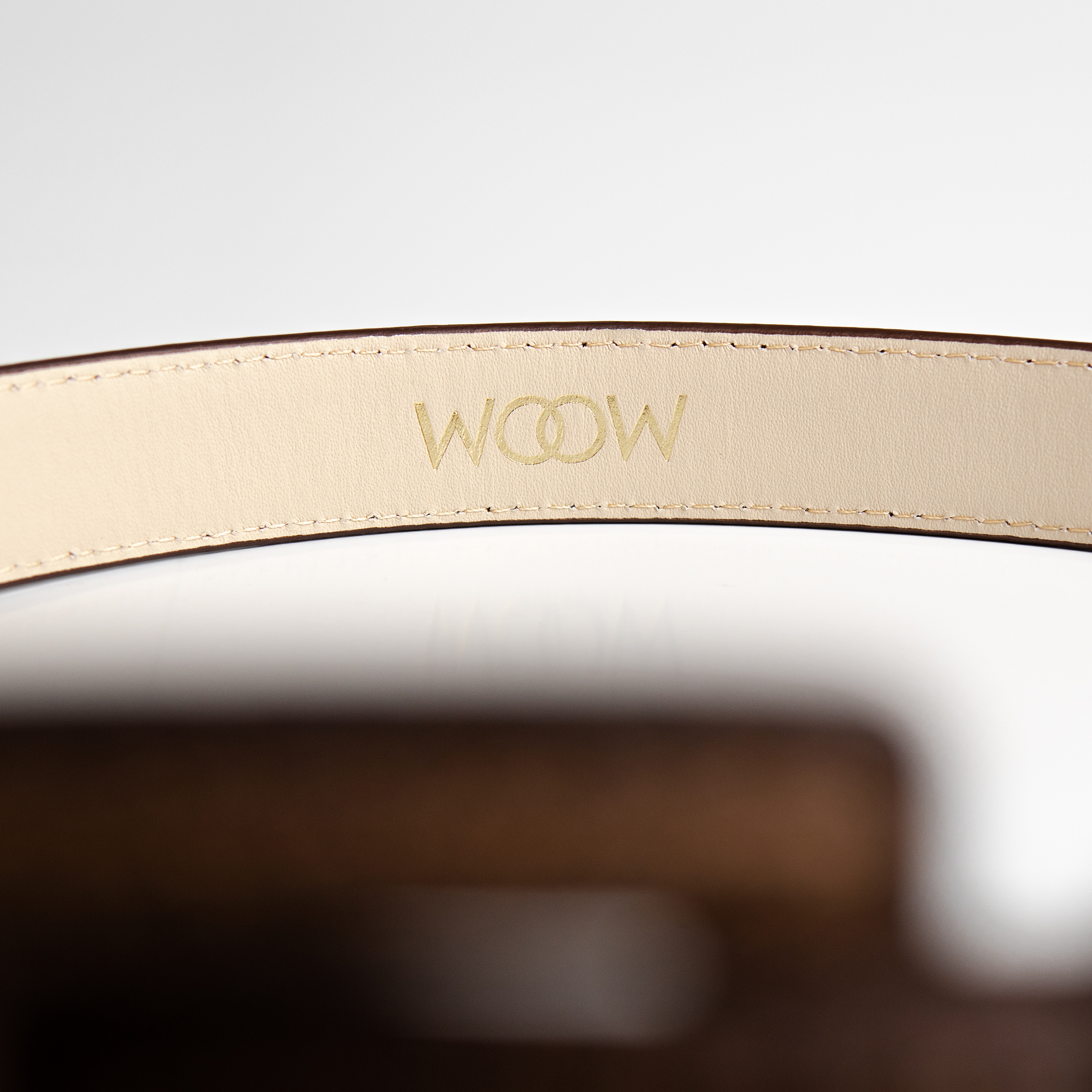 Cinto Eva fivela couro WOOW