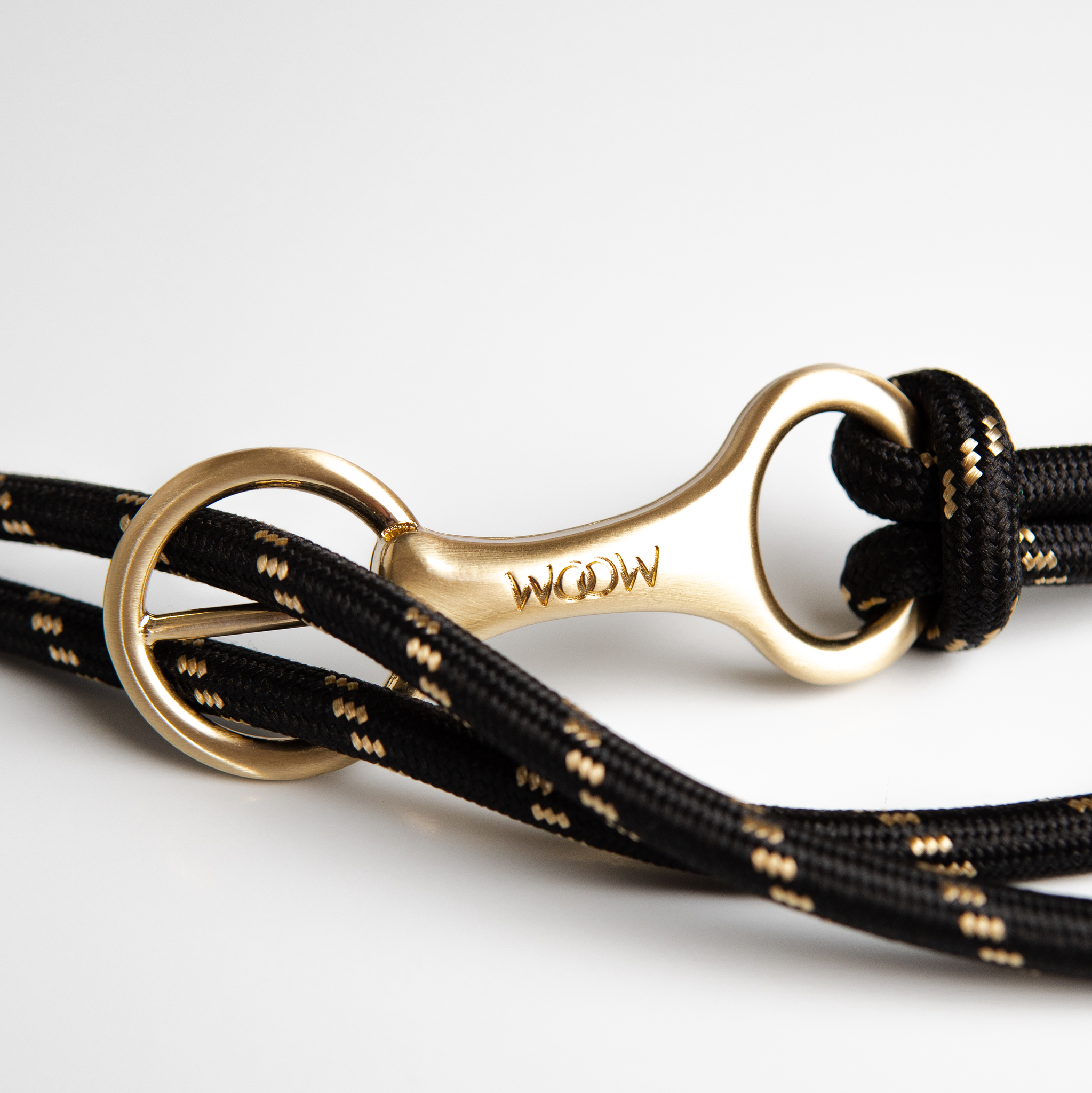 Cinto Betânia Preto/Dourado WOOW