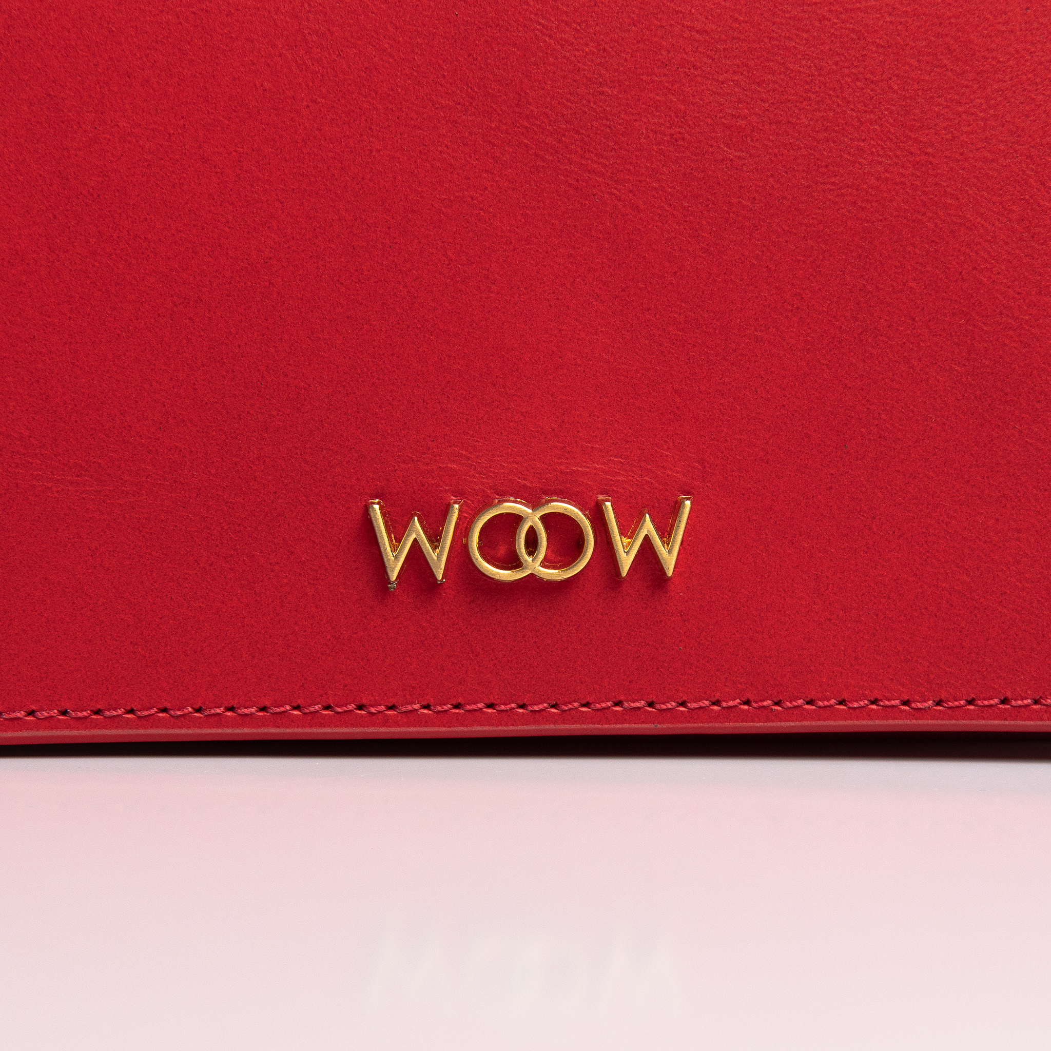 Bolsa mini Aura Couro Gloss WOOW