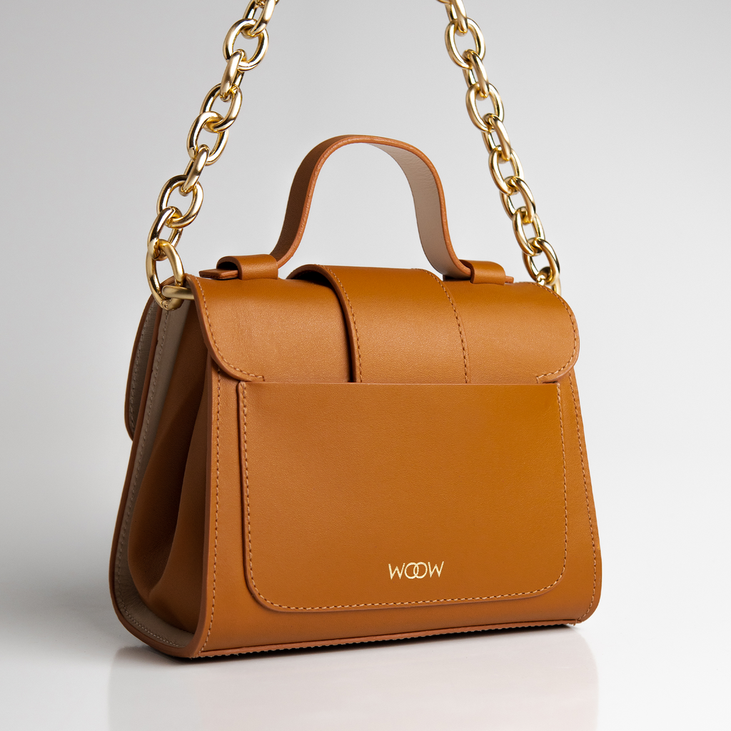Mini Bag Aurora Caramelo WOOW