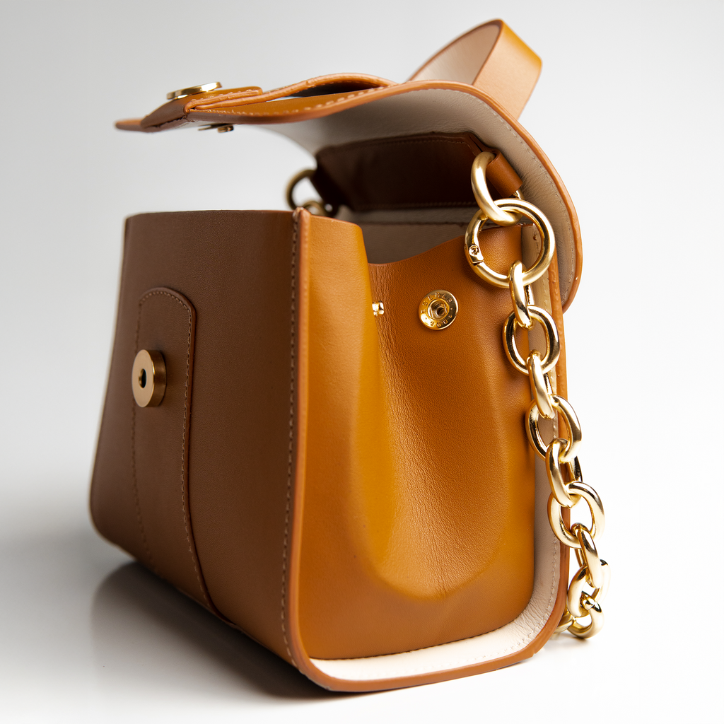 Mini Bag Aurora Caramelo WOOW