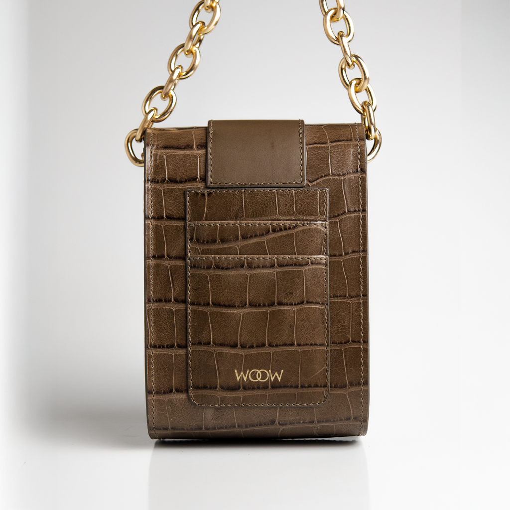 Bolsa Laila Dark Brown WOOW