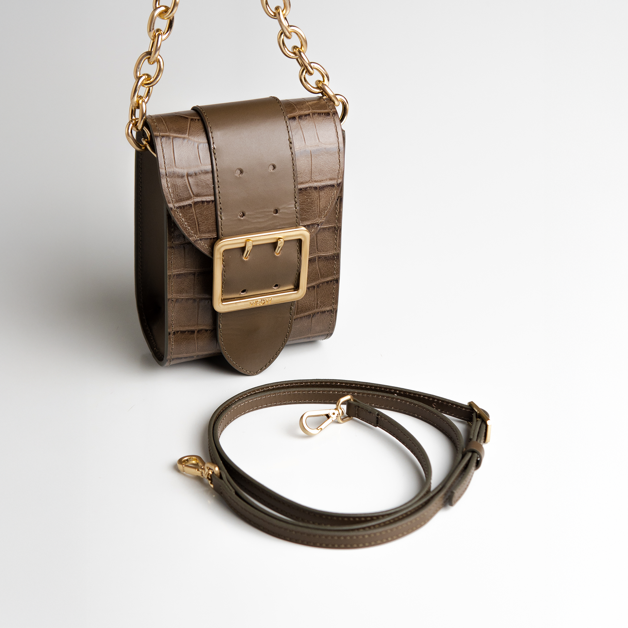 Bolsa Laila Dark Brown WOOW