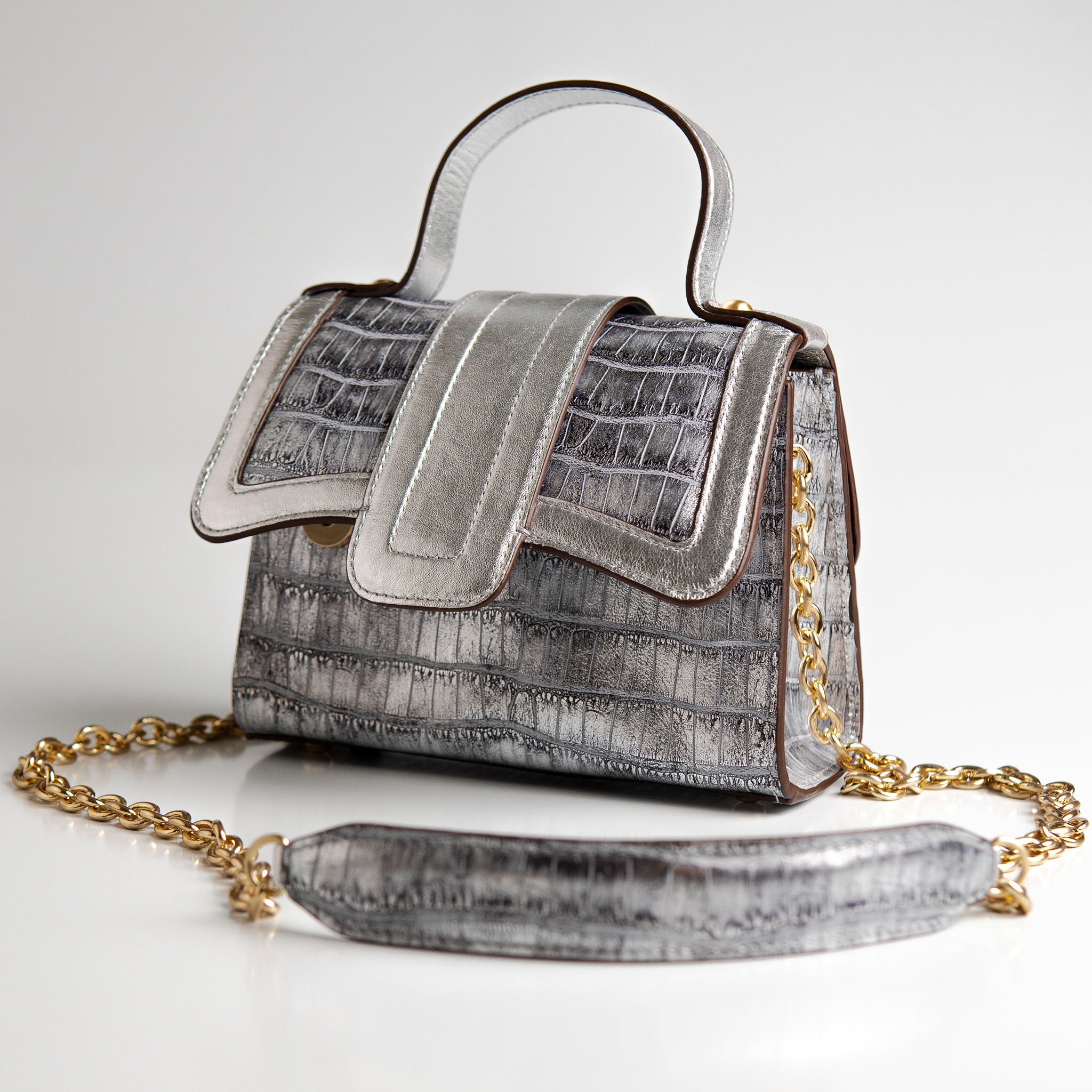 Bolsa Sophia Silver WOOW