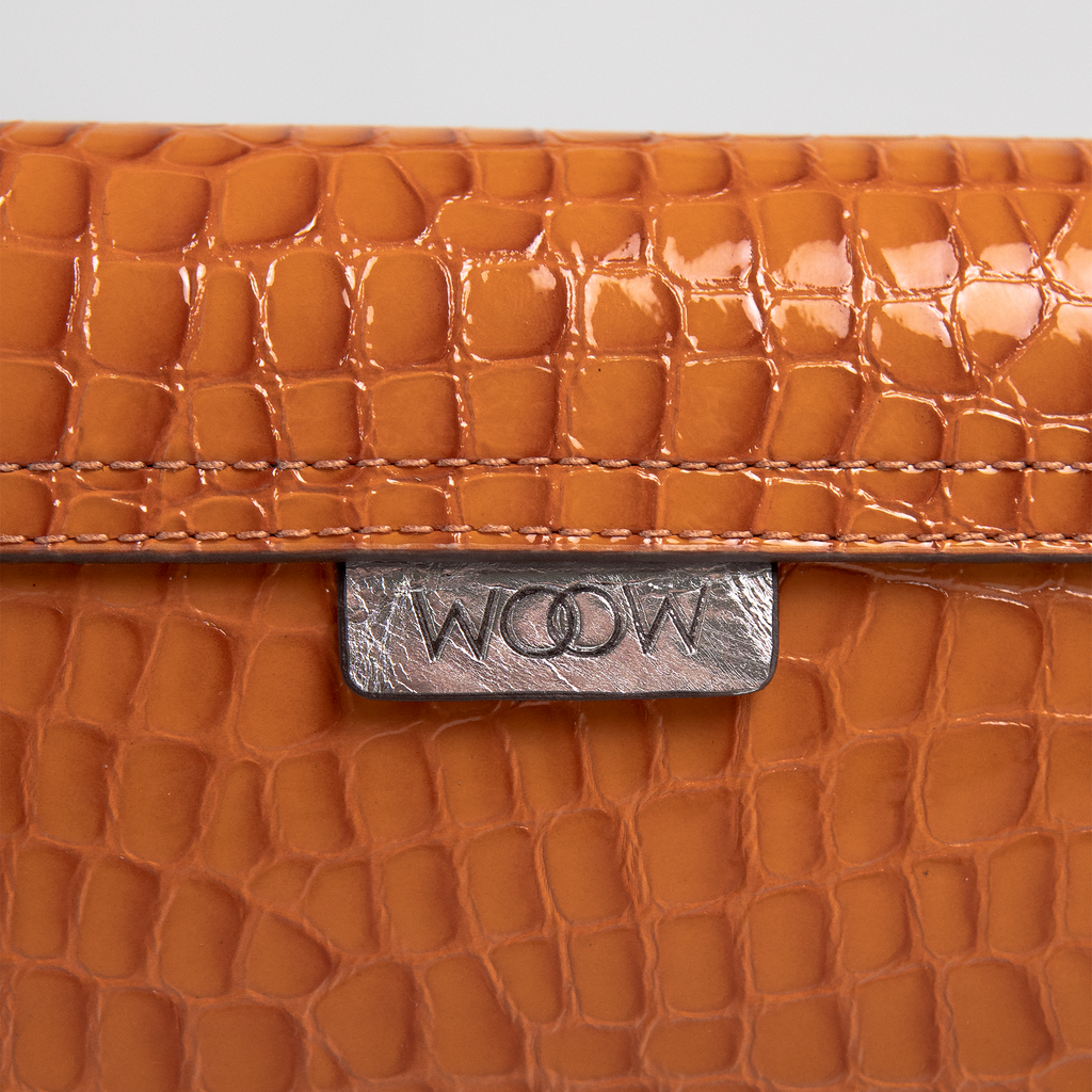 Bolsa Giovana em Croco WOOW