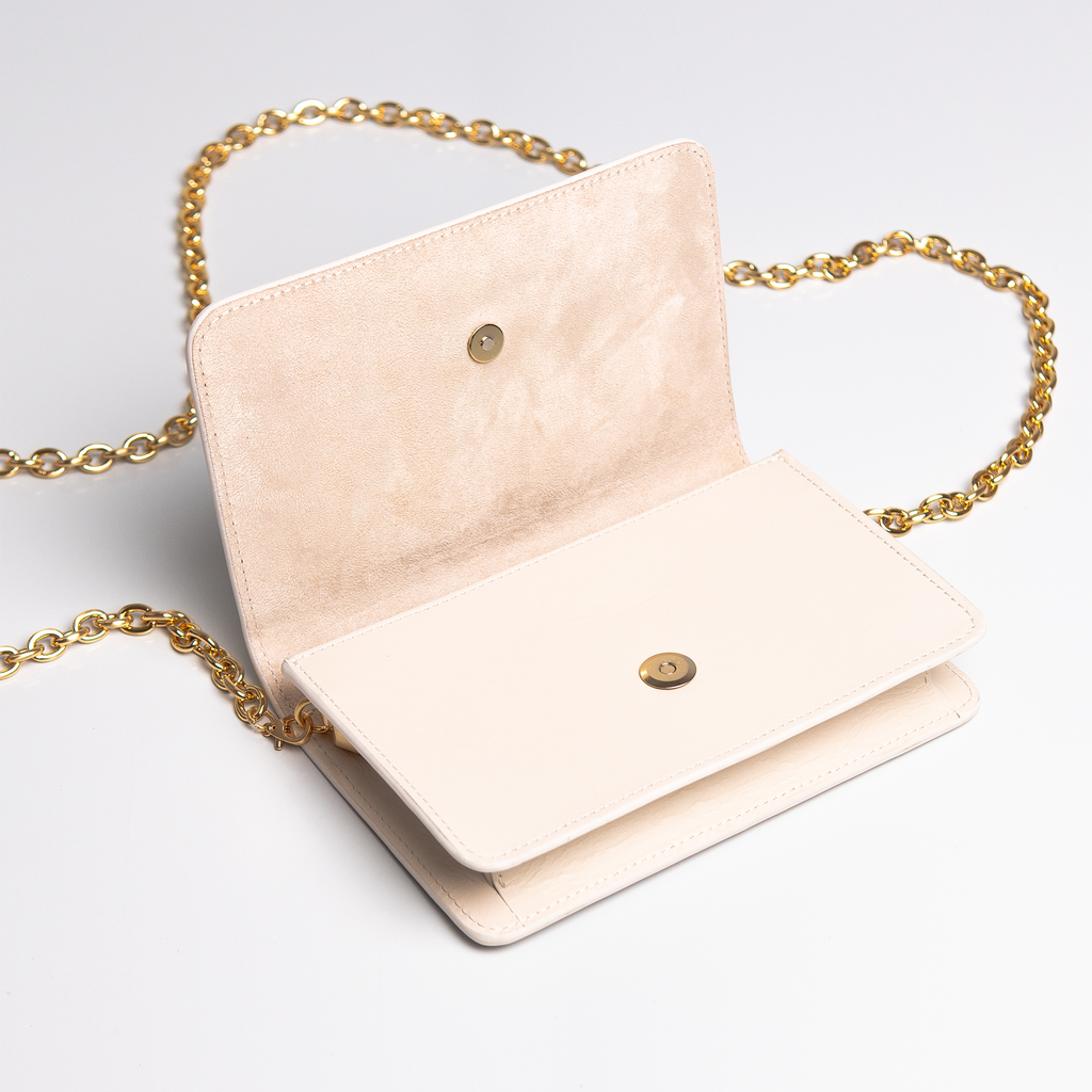 Bolsa mini Aura Couro