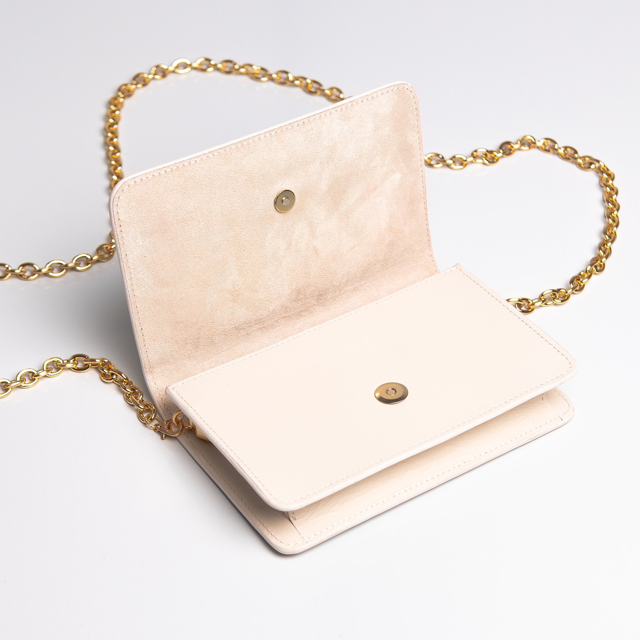 Bolsa mini Aura Couro