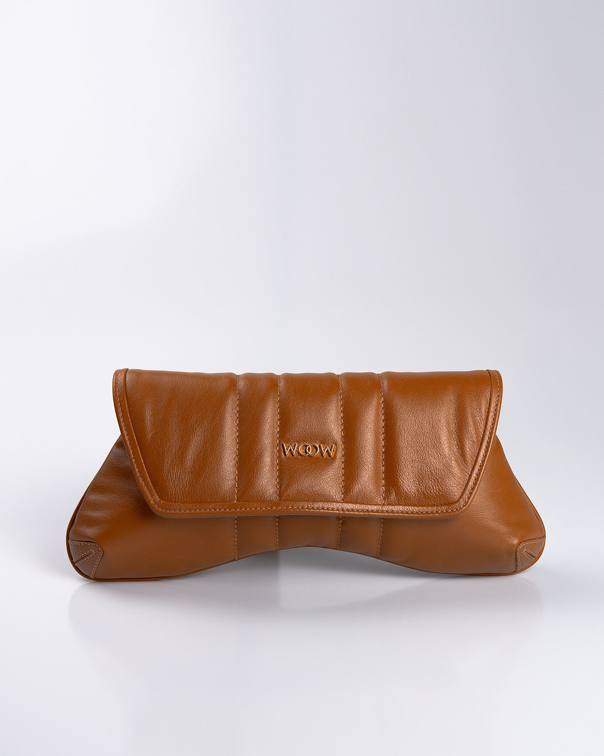 Bolsa Média Agatha Couro Caramelo WOOW