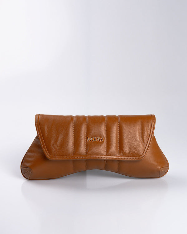 Bolsa Média Agatha Couro Caramelo - Default Title