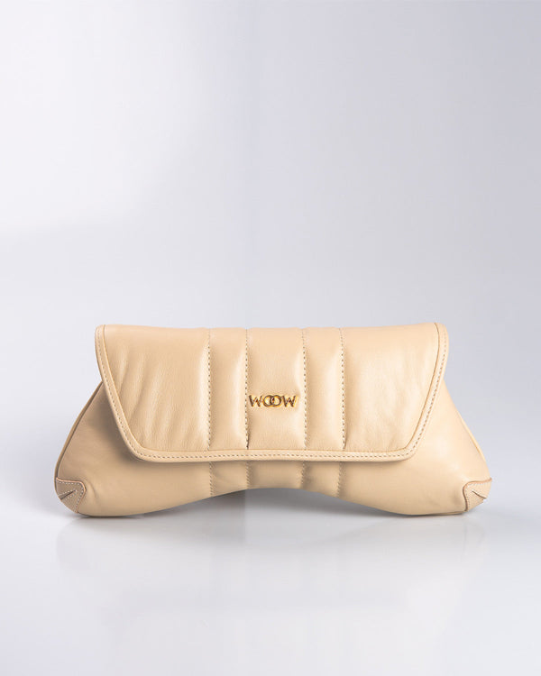 Bolsa Média Agatha Couro Creme - Default Title